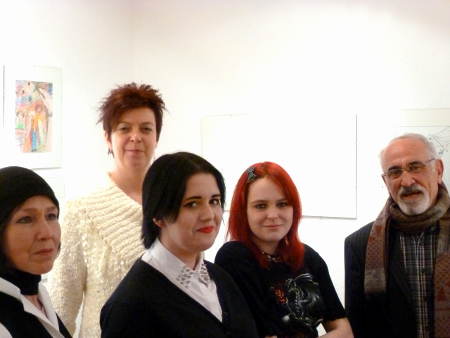 Daphna Koll, Maureen Remmy, Sarah Koll, Hanna Leistikow und Mirza Atug