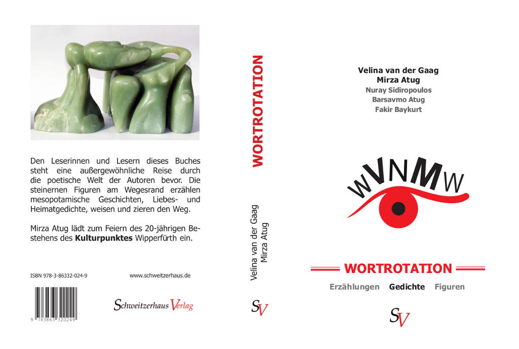 Buchcover: Wortrotation von Velina van der Gaag und Mirza Atug